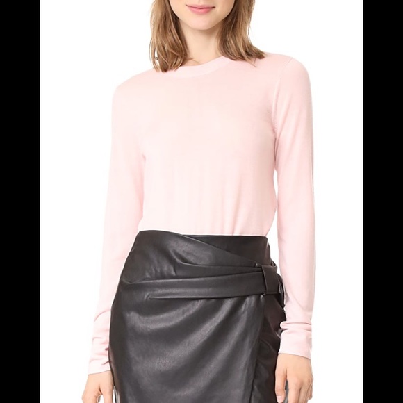 Club Monaco 100% Wool Two-Tone Sweater